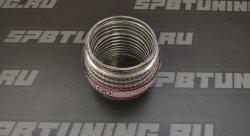 Гофра глушителя с сеткой 89х100 Interlock