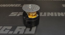 Маслоуловитель круглый, черный