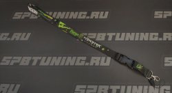 Ланьярд, лента для бейджей "MONSTER", черный