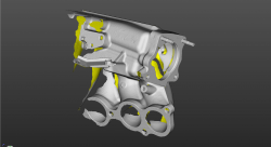 3D скан коллектор 2JZ-GTE vvti часть под дроссель