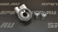 Проставка под масляный фильтр 4 выхода BLACKROCK 