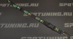 Ланьярд, лента для бейджей "JDM", черный