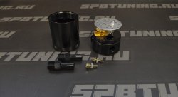 Маслоуловитель круглый, черный