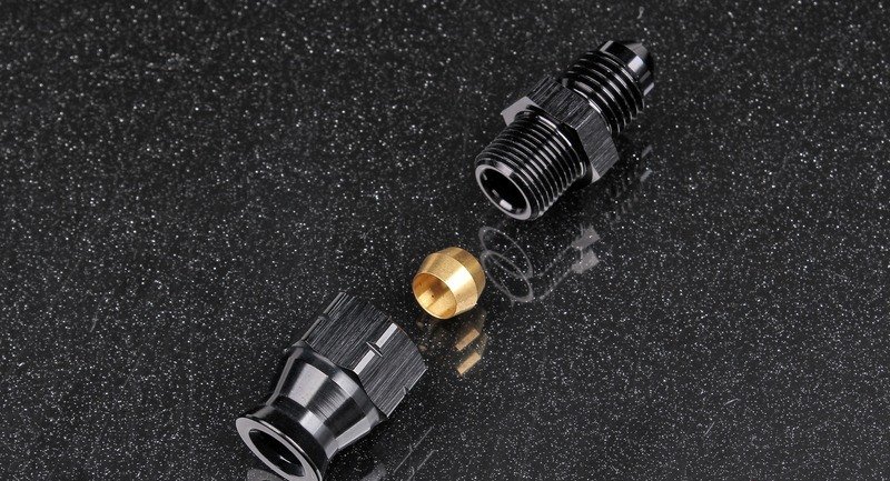 Фитинг AN4 под алюминиевую трубку 6,35 мм, папа AB88