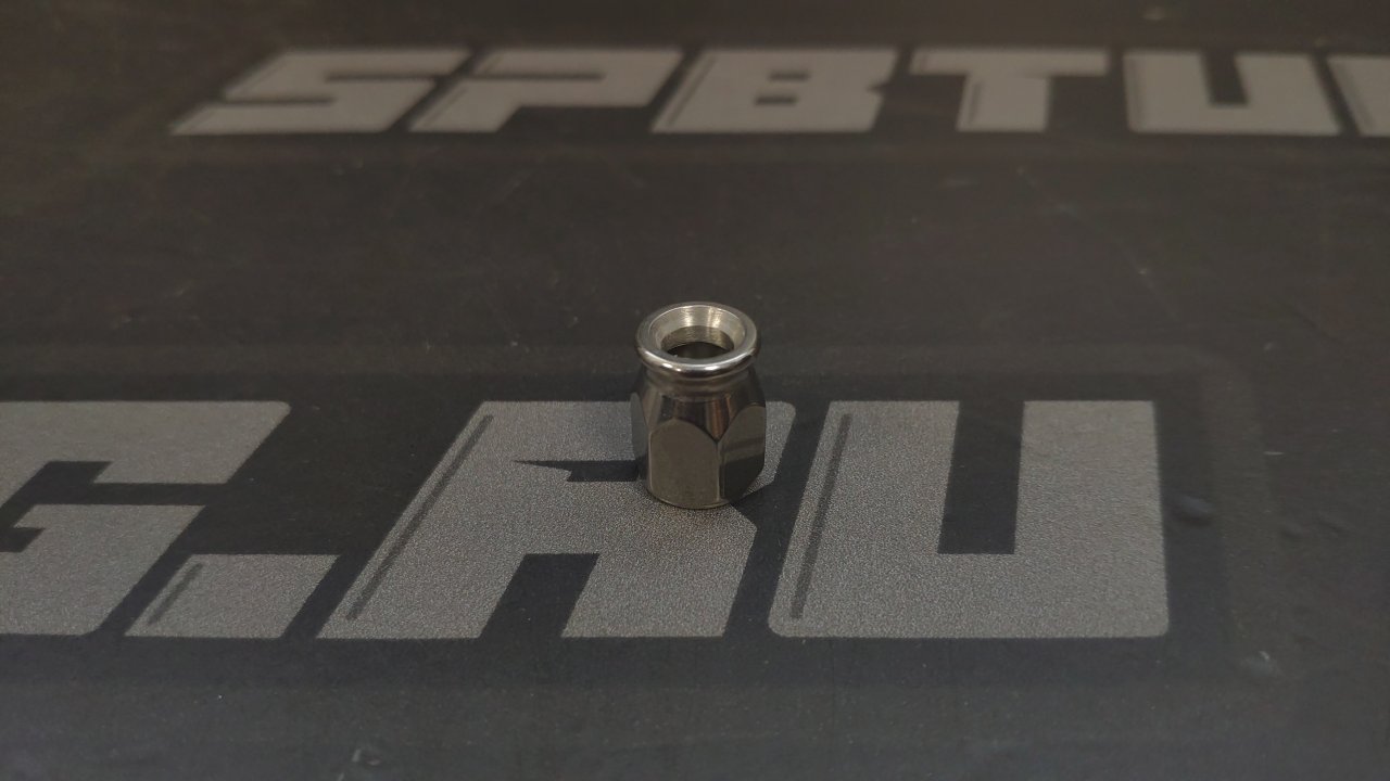 Фитинг мама AN3 D-03 нерж. сталь, под опрессовку , Goodridge