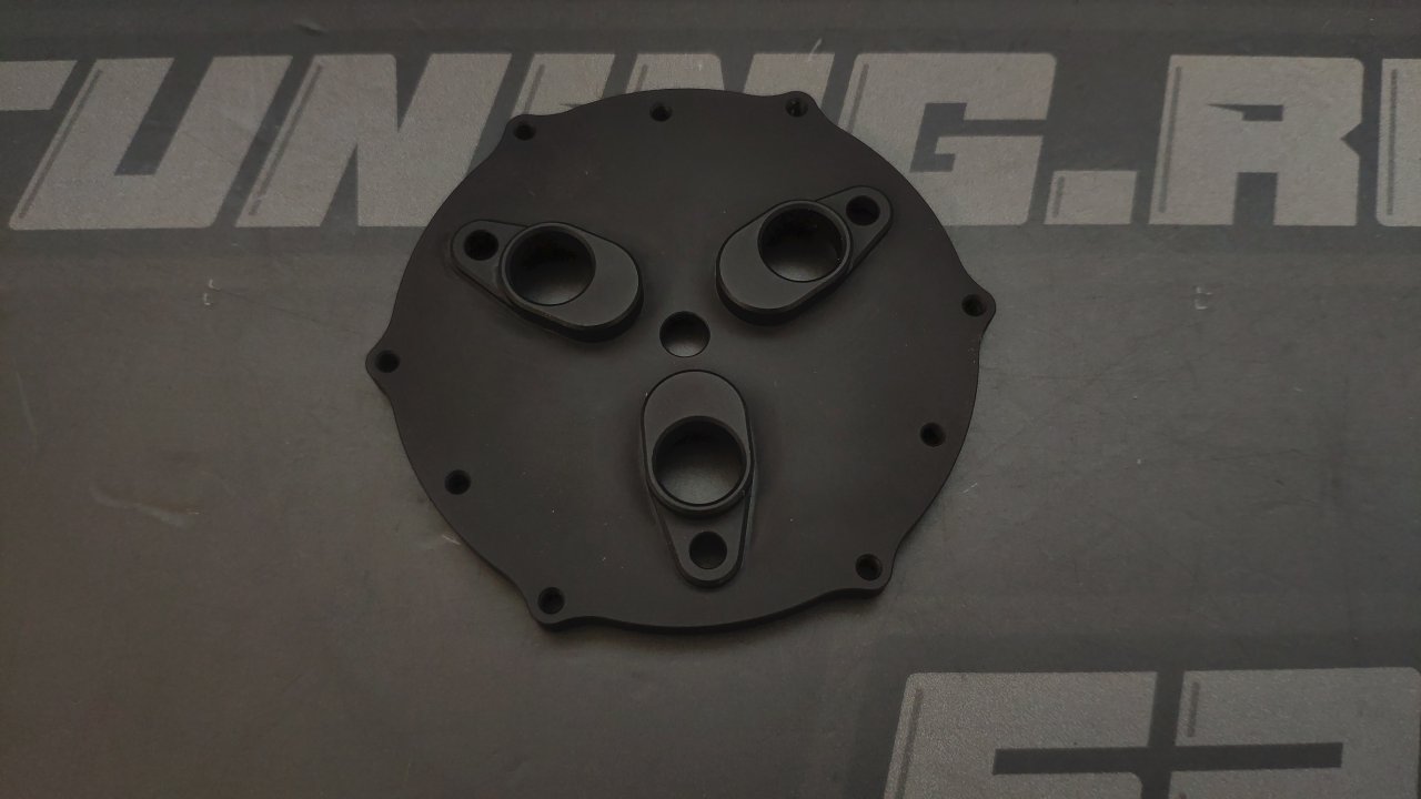 Дно кронштейна насосов топливной станции Tuning Toys для установки насосов AEM