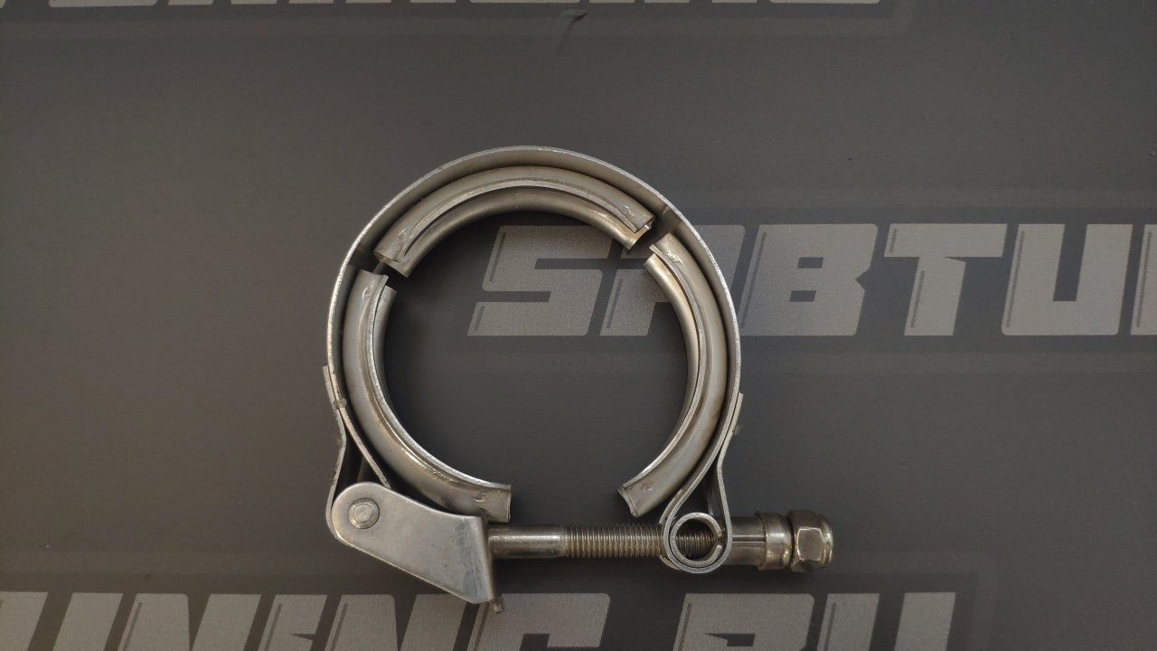 V-band хомут (без фланца) быстросъемный 3' (76)