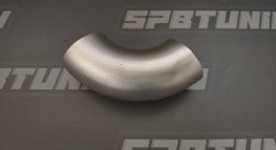 Отвод 63,5мм*2мм   90 градусов (нержавеющая сталь AISI 304)