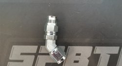 Фитинг AN4  45°  под тефлоновый шланг, сталь BLACKROCK LAB