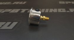 Манометр топливный 0-7 bar (черный); резьба 1/8 NPT,  BLACKROCK LAB