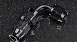 Фитинг AN4 90° под алюминиевую трубку 6,35 мм мама AB88