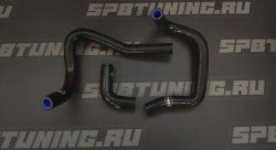 Патрубки печки Toyota JZX100 atmo 3шт - черные