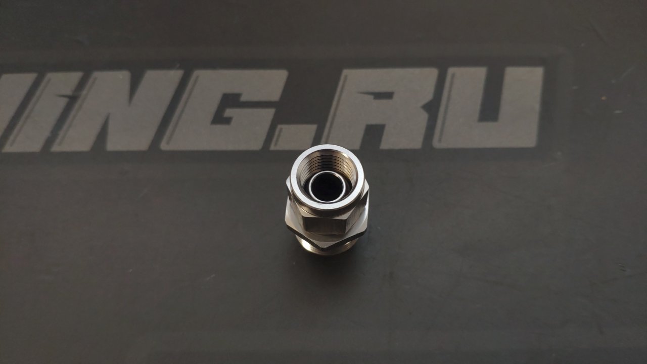 Адаптер П AN08 - М M14 x 1,5 mm ОБРАТНЫЙ КОНУС, алюминий, BLACKROCK LAB