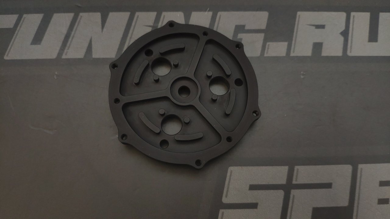 Дно кронштейна насосов топливной станции Tuning Toys для установки насосов AEM