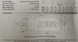 Топливный насос DeatschWerks 265л\ч Subaru BRZ \ WRX 2015-18, Toyota 86 DW300 (серия: компакт)