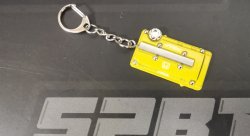 Брелок "Крышка клапанов HONDA" желтая