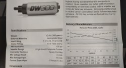 DeatschWerks насос топливный 340л\ч BMW E36 DW300