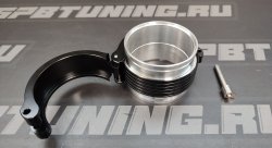 Хомут V-Band (HD Clamp) 76 мм (3") + 2 алюминиевых фланца, подвижный