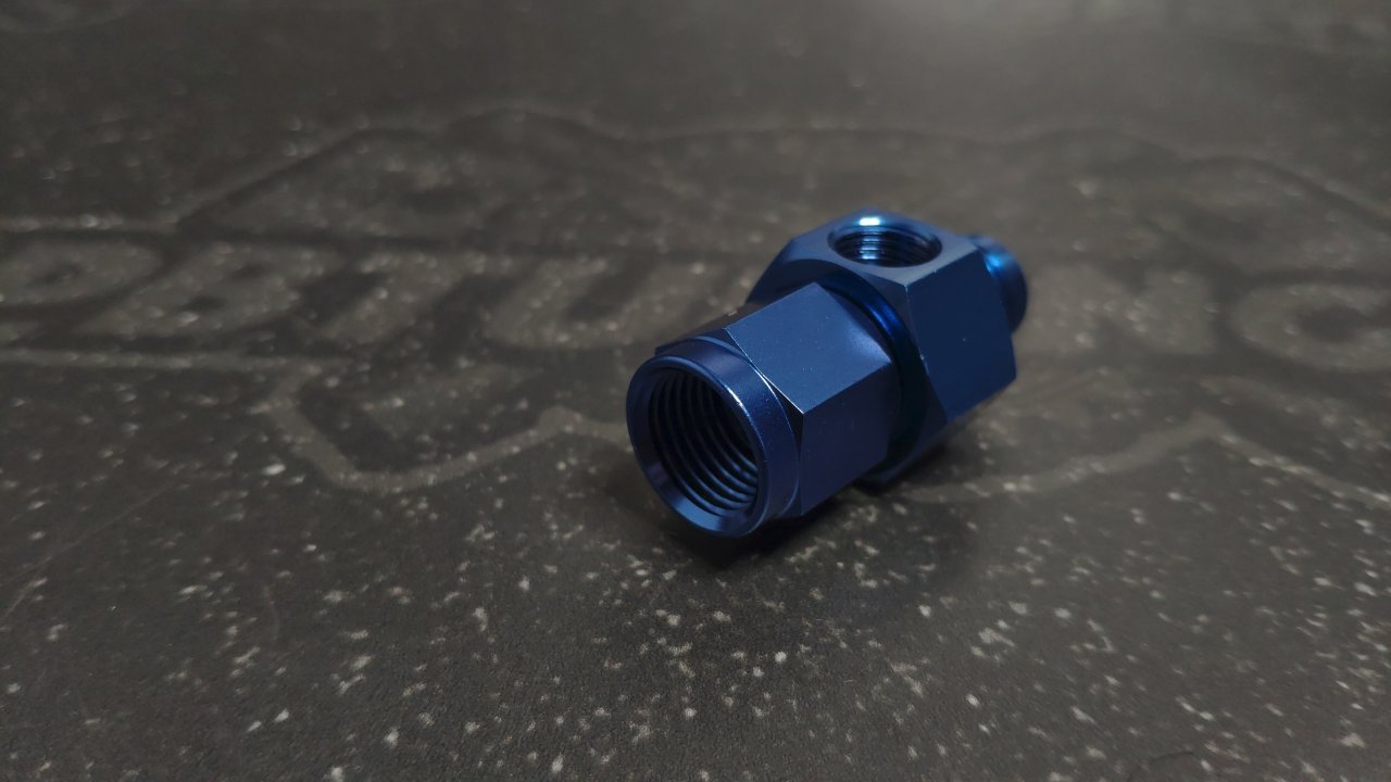 Фитинг AN6 - 1/8" - AN6 для датчика, папа/мама/мама