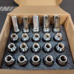 Гайки колесные Buddyclub M12*1.25, хром