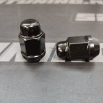 Комплект колесных гаек 12*1,5mm - 20шт. - черный хром