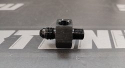 Фитинг AN4-1/8" NPT прямой, под сенсор 1/8" NPT (папа-папа) 