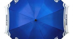 Sparco зонт (130 см.), синий/белый
