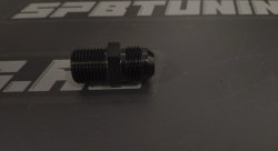 Фитинг AN6 - 1/4" NPT, черный