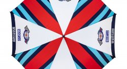 Зонт-трость MARTINI RACING, Ø 130 см, красный/белый/синий