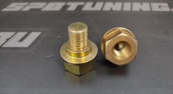 Спейсеры Aim Parts переходные Nissan WF style для рейки с М16*1 на М14*1,5