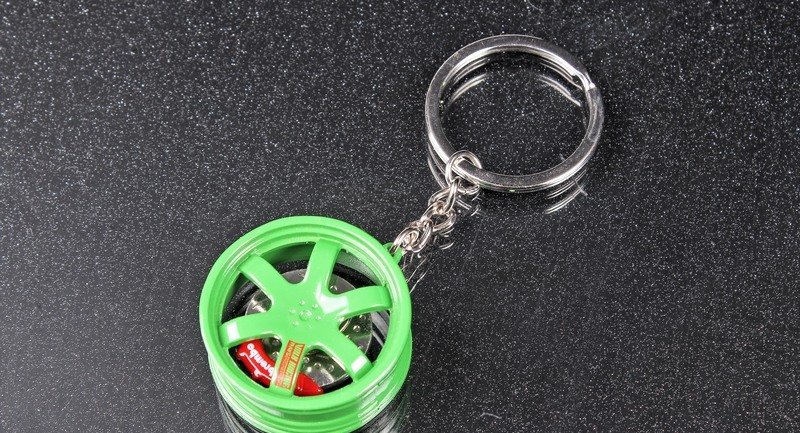 Брелок  GYCA  "TE37"  зеленый