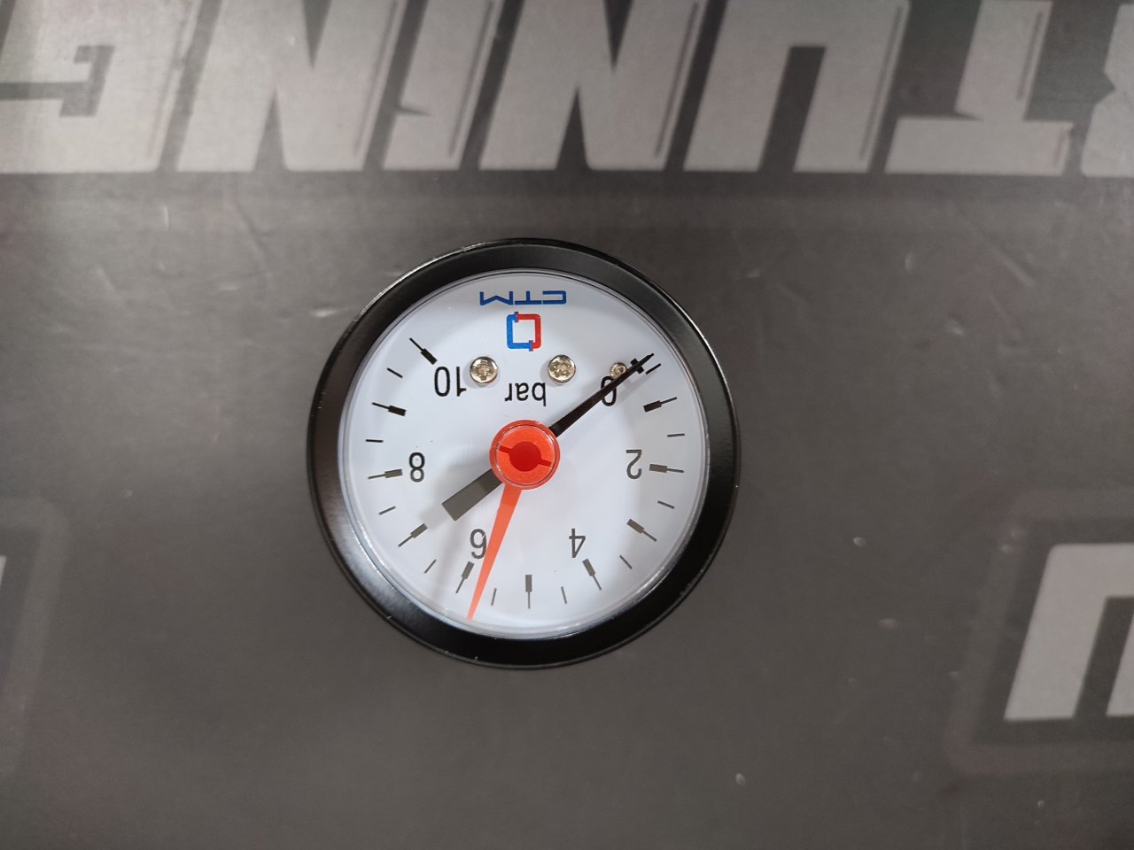 Манометр масляный/топливный, 49мм, G1/4" до 10 бар