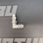 Фитинг AN4  90°  под тефлоновый шланг, сталь BLACKROCK LAB