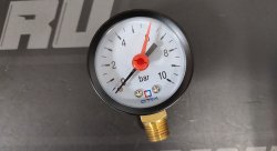 Манометр масляный/топливный, 63мм, G1/4" до 1МПа