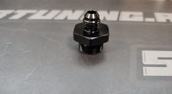 Фитинг AN6 - ORB10 (папа-папа) c резиновым кольцом 