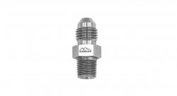 Адаптер П AN3 - П 1/8 NPT, нерж сталь