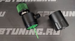 Маслоуловитель 300ml черный (с фильтром)