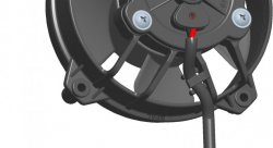 Вентилятор толкающий (перед радиатором) 4" (96mm) 210 м3/ч SPAL