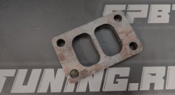 Фланец под турбину T3 twin - сталь