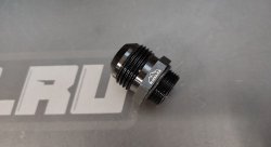 Адаптер П AN12 - П M22 x 1,5 mm под масло куллер, алюминий, BLACKROCK LAB