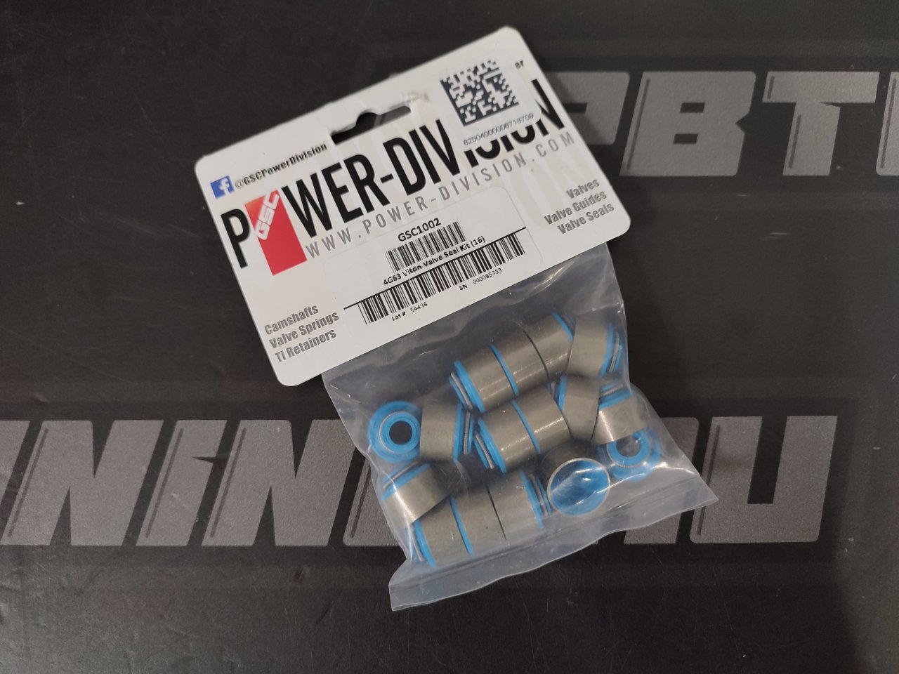 Маслосъемные колпачки для Mitsubishi 4g63t POWER DIVISION Viton