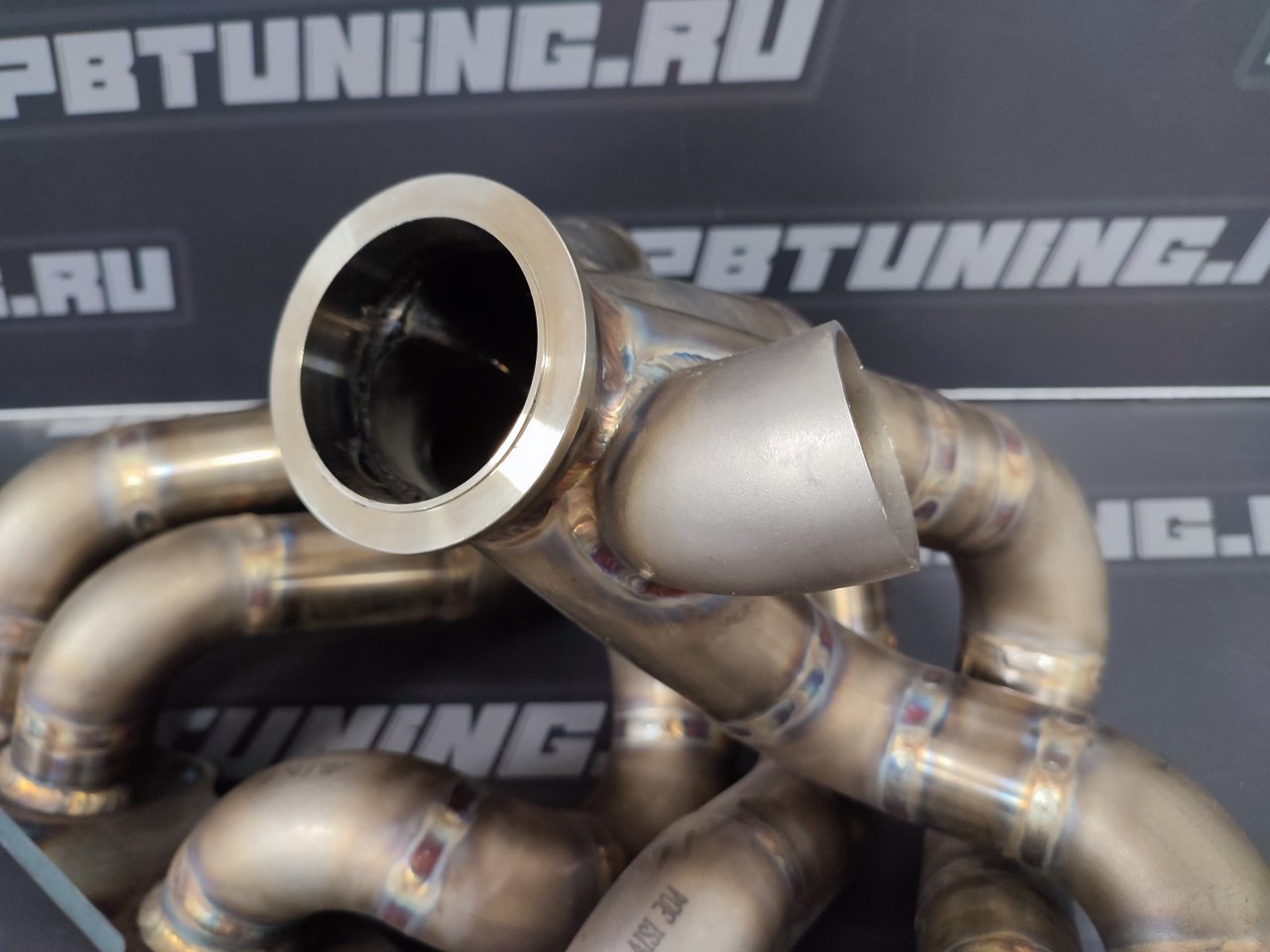 Выпускной коллектор Toyota 1JZ-GTE VVTI (V-band под Garrett, Pulsar)