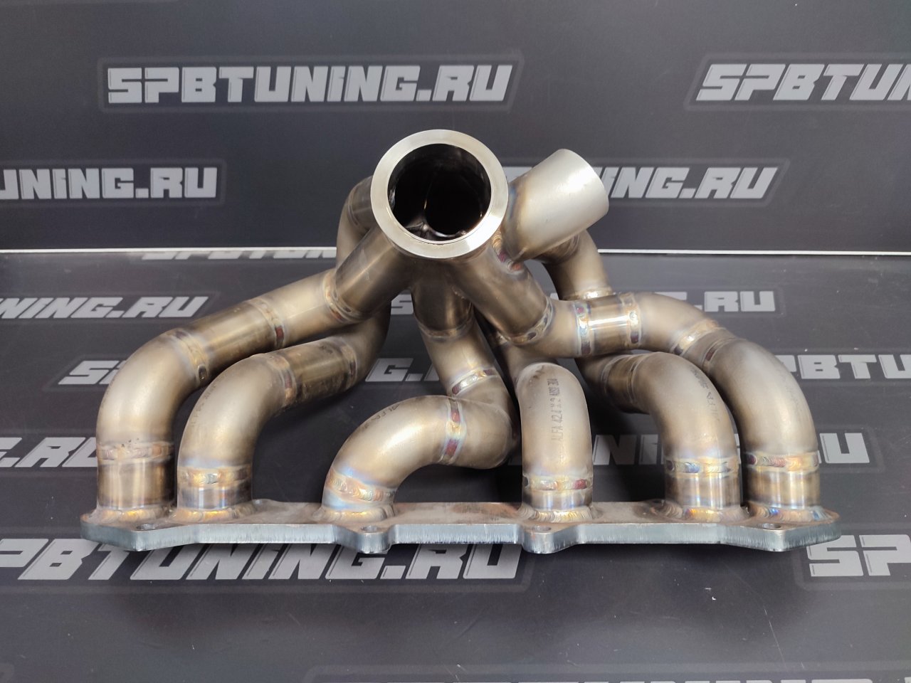 Выпускной коллектор Toyota 1JZ-GTE VVTI (V-band под Garrett, Pulsar)