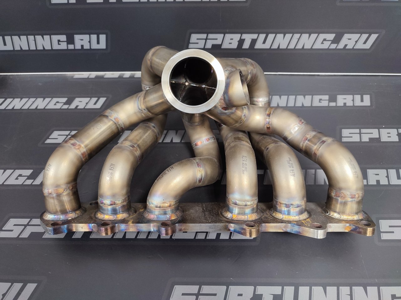 Выпускной коллектор Toyota 2JZ-GTE (V-band под Garrett, Pulsar)