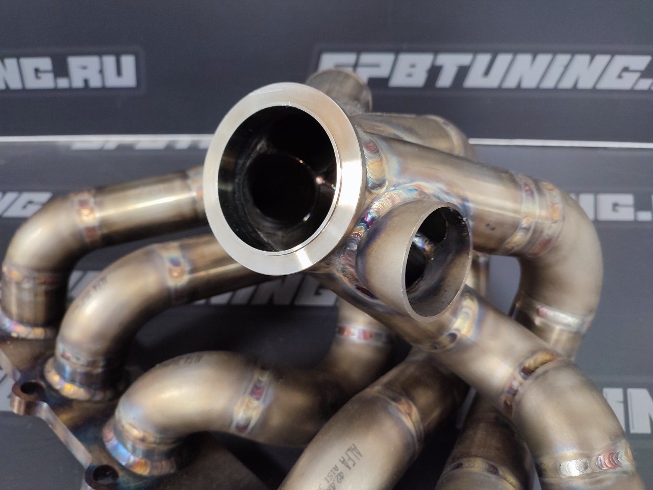 Выпускной коллектор Toyota 2JZ-GTE (V-band под Garrett, Pulsar)