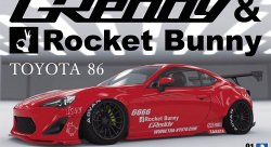 Сборная модель  Aoshima Toyota GT86 Rocket Bunny