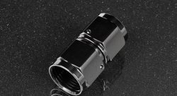 Адаптер AN6 - AN6 (мама-мама), алюминий, BLACKROCK LAB