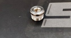 Фитинг заглушка 1/8&quot; под шестигранник, нержавеющая сталь