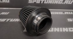 Фильтр нулевого сопротивления 76 мм., черный EPMAN