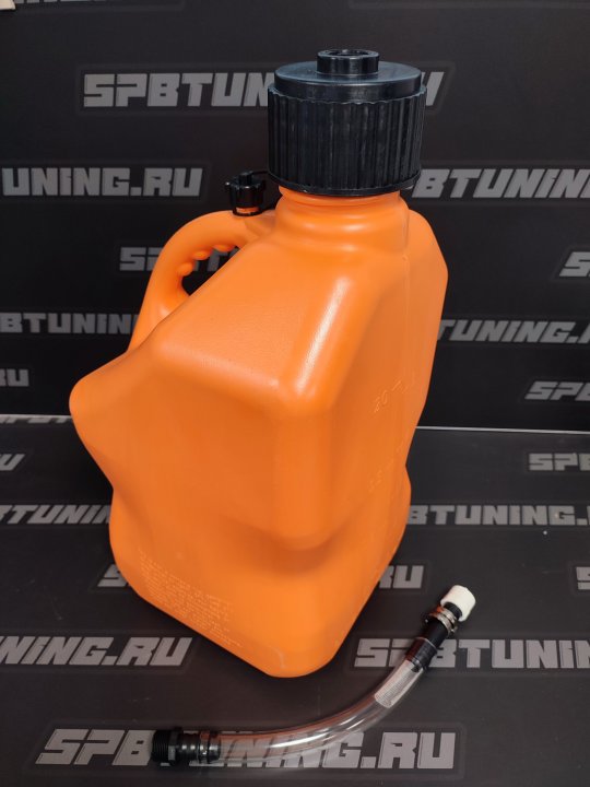 Канистра пластиковая AJS 20л, оранжевая